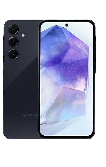 telfolar: Samsung Galaxy A55, 256 GB, rəng - Qara, Sensor, Barmaq izi, İki sim kartlı — 1