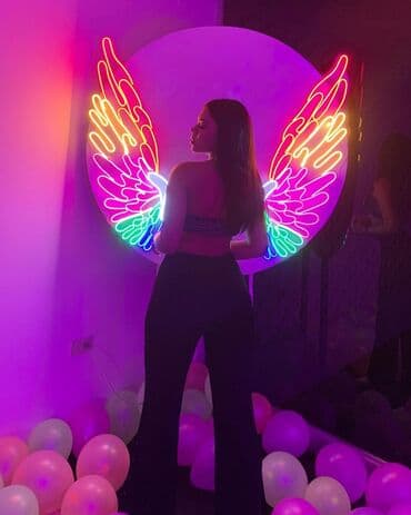 buta formasinda semeni: Neon Neon qanadlar məkanlarınıza xüsusi zövq qatacaq İsyənilən — 2