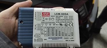 Monitorlar: MEAN WELL LCM-60DA LED sürücü Model: LCM-60DA Məhsul tipi — 1