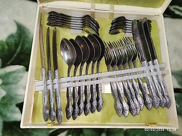 acar naboru satilir: Çəngəl bıçaq dəsti Komplektasiya (şəkillərə əsasən): - 6 ədəd süfrə — 2