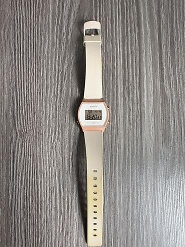 danışan saat: Qol saatı, Casio, rəng - Bej — 1