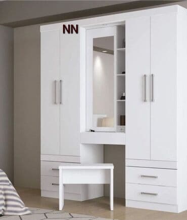 metbex ucun skaf: Oğlan və qız üçün, Yeni, 4 qapılı, Açılan, Künc dolab — 1