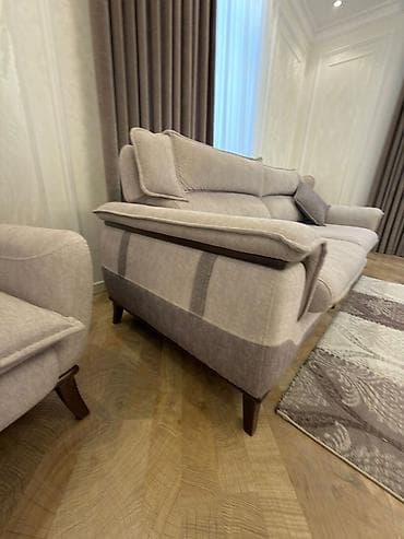 Divan və kreslo dəstləri: Klassik divan, 2 kreslo, Bazasız, Açılmayan — 5