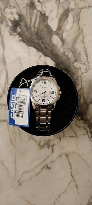 kisi saatlari: Qol saatı, Casio, rəng - Ağ — 6