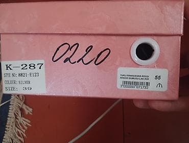 Gümüş rəngli qadın tuflisi – Francesco Rossi HH0220 (K-287) - Rəng