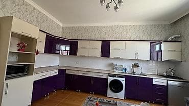 metbex mebel: Mətbəx mebeli dəsti - Dizayn: U formalı, ikirəng kombinasiya – — 3