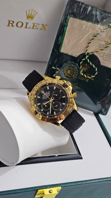 Gözəllik və sağlamlıq: Yeni, Qol saatı, Rolex, rəng - Qara — 8