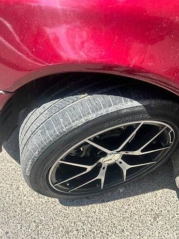 teker 17 type 1: 17-lik disk və təkər satılır. - Ölçü: 17" - Disk: çoxşüalı, qara rəng — 2