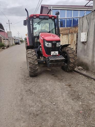 турбаза автомобиль: TTA DTZ 1024 təkərli traktor - Rəng: qırmızı - Güclü dizel mühərriki — 2
