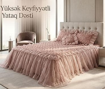 Ev üçün digər mebel: Yataq dəsti işlənməyib. 400 ə alınıb 200 ə satılır — 1