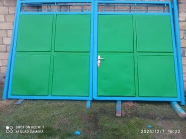 İşlənmiş Dəmir Həyət darvazası, Yana açılan, Mexaniki, Qapı ilə, rəng - Yaşıl, Kredit yoxdur, Ödənişli çatdırılma lalafo.az -da İşlənmiş Dəmir Həyət darvazası, Yana açılan, Mexaniki, Qapı ilə, rəng - Yaşıl, Kredit yoxdur, Ödənişli çatdırılma