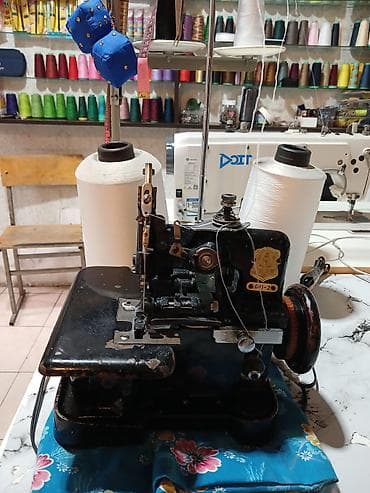 Sənaye tipli overlok tikiş maşını - Model: GM1-2D (etiketdə