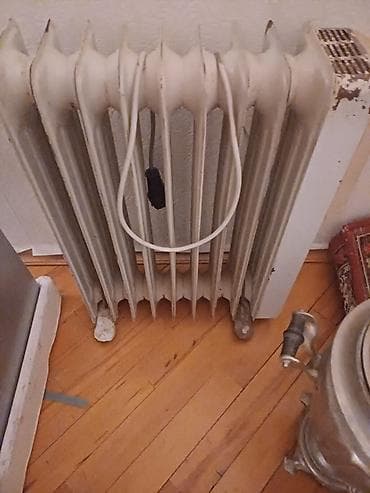 Yağlı radiator tipli elektrik qızdırıcısı - 7 bölməli, klassik döküm — 1