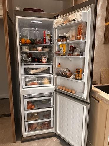 Soyuducular: 2 qapılı Samsung Soyuducu Satılır, rəng - Gümüşü — 2
