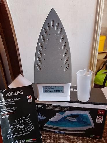 TV və video: Ütü yenidi istifadə olunmayıb. Tam işləyir. Buxarlı ütü. Əlaqə nömrəsi — 4