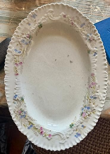 Boşqablar, 1 əd, rəng - Ağ, Farfor