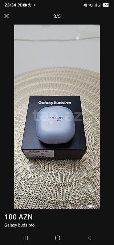 Simsiz (Bluetooth) Qulaqcıqlar, Samsung, rəng - Gümüşü