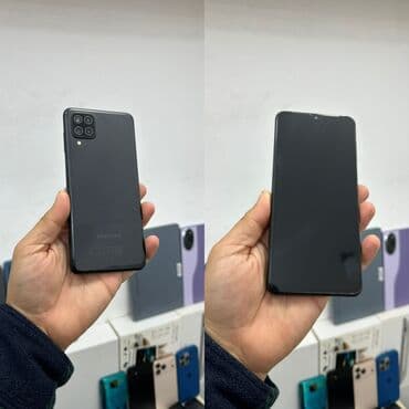 samsung a2: Samsung Galaxy A12, rəng - Qara — 1