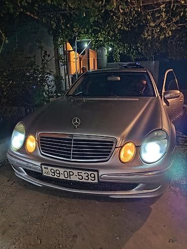 ij diski: Mercedes-Benz E-Class: 2.7 l | 2004 il Sedan — 1