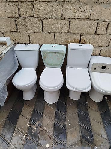 seyf qapi islenmis: Unitaz sarılır işlək vəziyətdə — 2