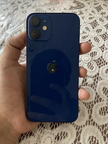 IPhone 12 mini, 128 GB, Mavi, Face ID