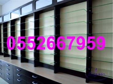 Ofis mebeli: Stend vitrinlərinin yığılmsı — 5