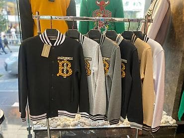 sort: Unisex kollecsiya – varsity stilində snap düyməli jaketlər — 1