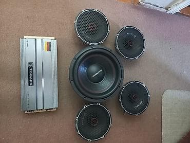 Avtomobil audiosistemi dəsti Tərkib: - SoundProX (loqoda “SOUND”