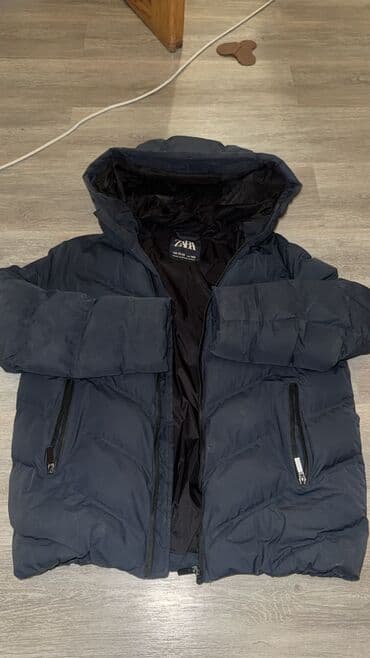 Толстовки: Мужская куртка, Болонка, Зимняя, Zara, M — 1