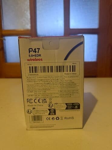 p47: Yeni Simsiz (Bluetooth) Qulaqcıqlar, JBL, rəng - Qara — 4