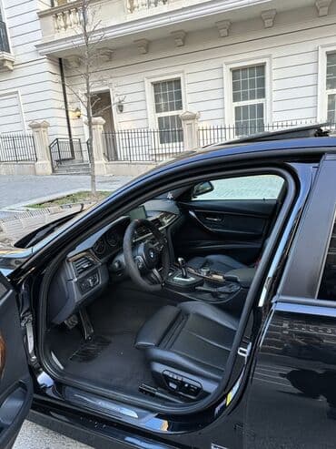 bentley azure 6.8 twin turbo: BMW 3 Series sedan – qara rəng, idman üslublu eksteryer — 14