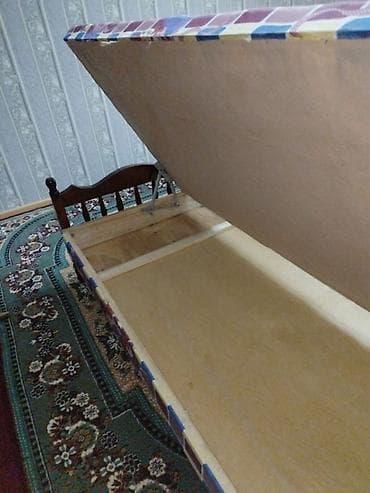 Çarpayılar: İşlənmiş, Təknəfərlik çarpayı, Bazalı, Matrassız, Azərbaycan — 3