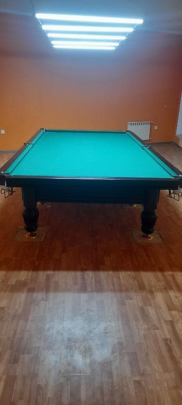 İdman və istirahət: Profesionallar üçün bilyard masa komplekti - Ölçü: iri ölçülü, 12 fut — 5