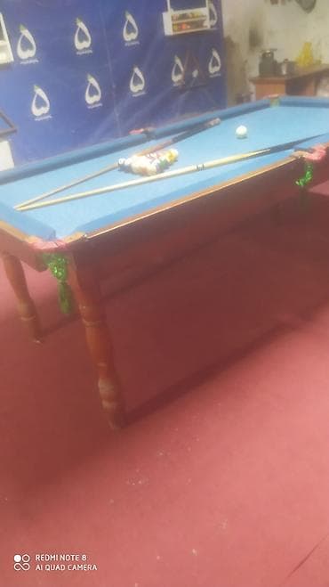 Bilyard/stolüstü bilard masası dəsti - Klassik taxta karkaslı bilard
