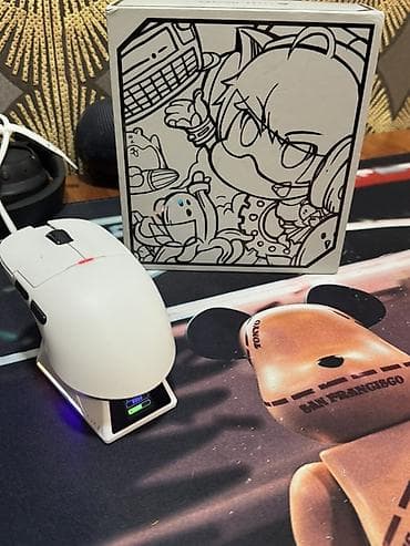 p47 wireless: Ajazz AJ159 Apex White Məhsul cəmi 15 gün işlənilib. Qoşulma: 2.4g — 2