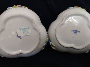 saxlama gabi: Старинные фарфоровые конфетницы с маркировкой VON SCHIERHOLZ в — 4