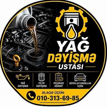 Yağdəyişmə mərkəzimiz üçün məsuliyyətli və işini sevən yağdəyişmə