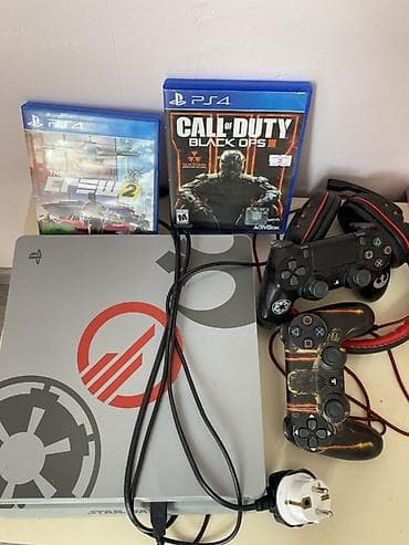 honor x8 case: PlayStation 4 slim 1Tb Star Wars edition İçersinde GTA5,Uncharted — 1