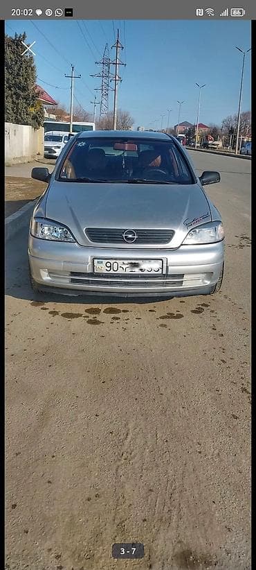 Opel Astra G sedan – gümüşü rəng Texniki və dizayn xüsusiyyətləri: -