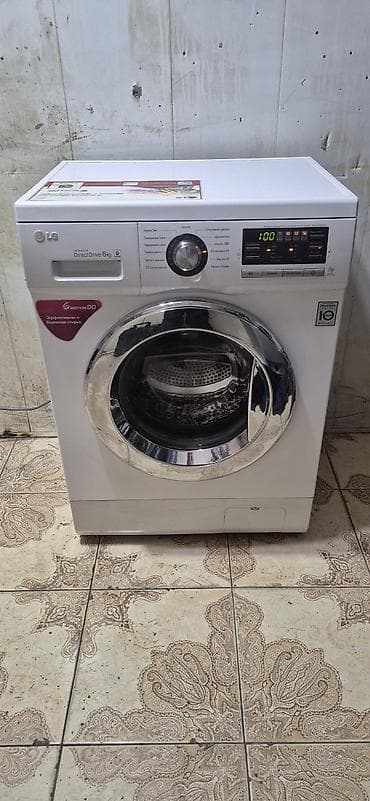hoffman mikrodalgali soba: Paltaryuyan maşın LG, 6 kq, İşlənmiş, Avtomat, Qurutma var, Ödənişli çatdırılma — 1