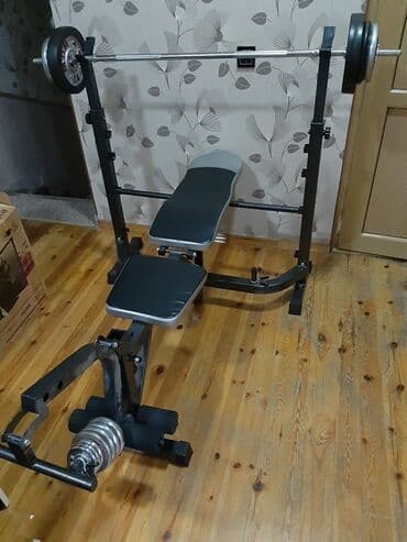 kişilər üçün flisli idman şalvarları: Tənzimlənən ağırlıq dəzgahı müxtəlif məşq hərəkətləri üçün uyğundur — 3