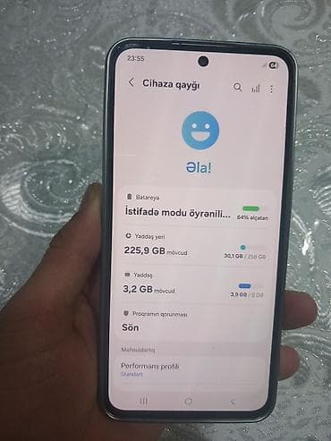 ses guc: Samsung Galaxy S23, rəng - Ağ — 10
