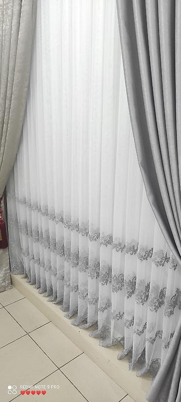 dekor perdeler: Pərdə Tül Dekor Üstlük Capsellalar — 8