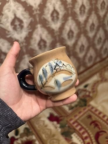 çaydan: Çay dəsti, rəng - Bej, Keramika — 7