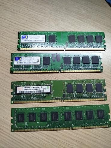 ram 2: Operativ yaddaş (RAM) Hynix, 1 GB, < 1333 Mhz, DDR2, PC üçün — 1