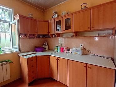 kunc dolablar: Mətbəx mebeli - Künc yerləşimli modullu dəst: üst və alt dolablar - — 1