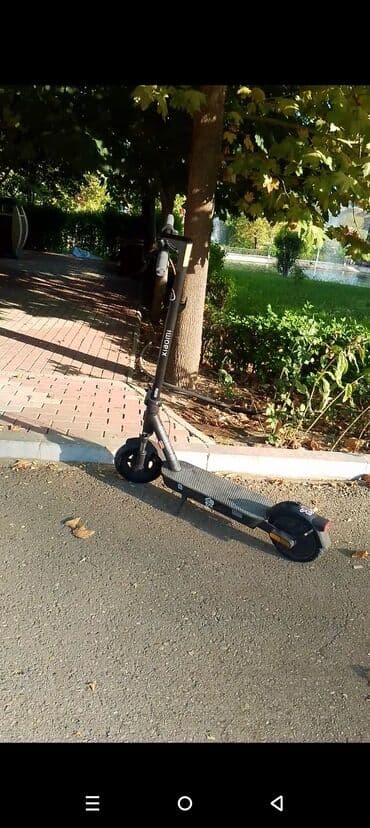 3 təkərli şəhər velosiped: Elektrik skuter – INMOTION A1/ Xiaomi üslubunda şassi - Rəng: qara - — 1