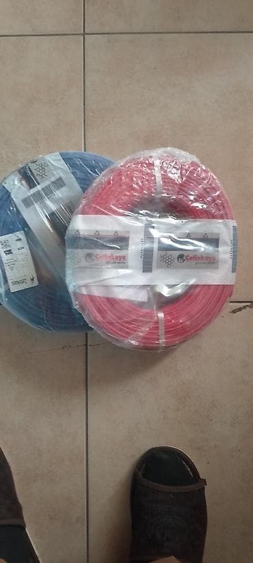 Kabel Çetinkaya marka elektrik kabel dəstləri - Rənglər: qırmızı və