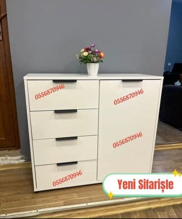 Qida məhsulları: Yataq otağı üçün, Siyirməli, Güzgülü, Zəmanətsiz — 1