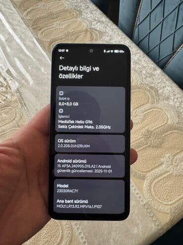 Nokia: Redmi Note 12S, 256 GB, rəng - Göy, İki sim kartlı — 7